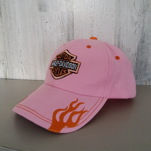 Harley-Davidson Accessories - Harley Davidson pink baseball cap